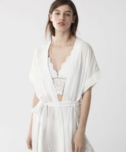 kimono alb