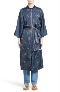 silk kimono robe