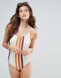 costum baie cu dungi asos