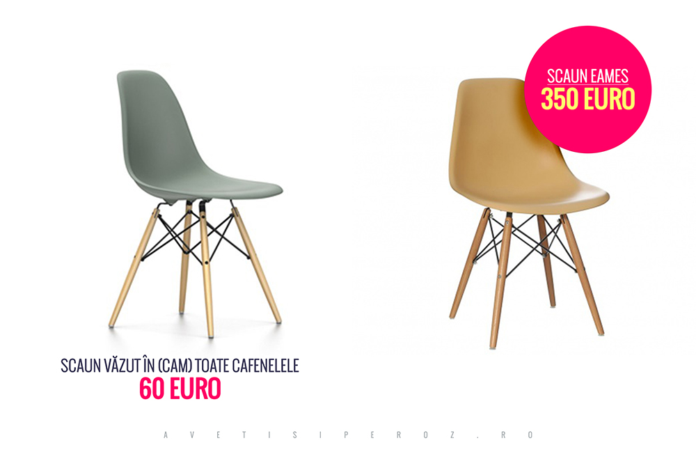 eames fake vs original
