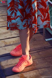 adidas stan smith si fusta flori