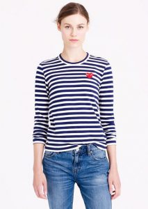 comme des garsons stripe