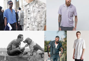 men short sleeve shirt
