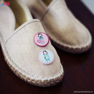 pin and espadrillas