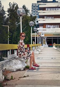 rochie zara cu flori