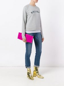margiela fucsia clutch