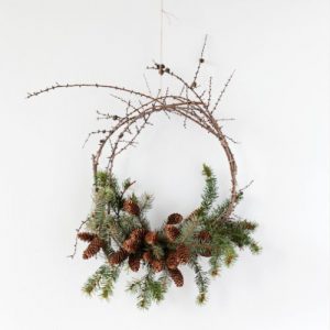 decor minimalist de craciun