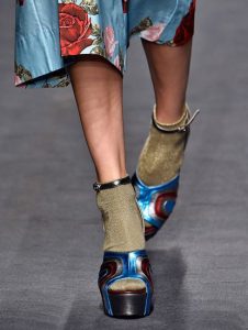 lurex sock outfit