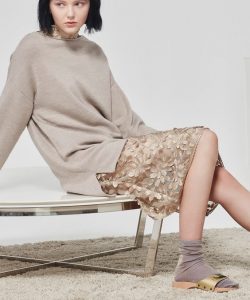 lurex socks outfit