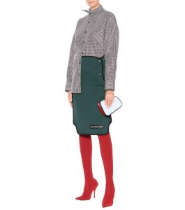 balenciaga car mirror clutch