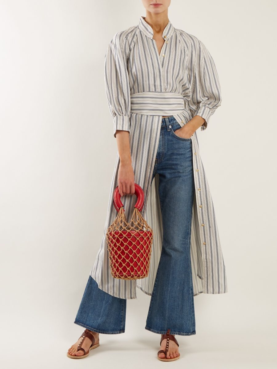 staud macrame bag