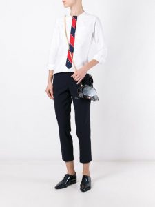 thom browne black crab bag