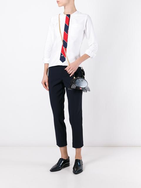 thom browne black crab bag