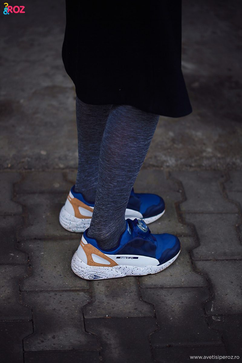 pantofi sport si fusta