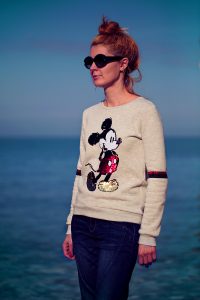 buza disney cu paiete reversibile