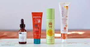 produse cosmetice cu protectie solara