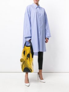 sacosa cu buline maison margiela