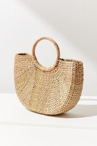 straw tote bag