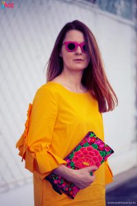 cos yellow dress