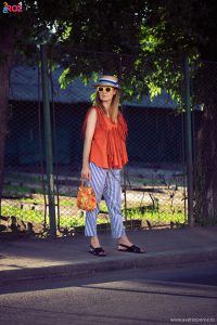 tinuta de zi cu pantaloni