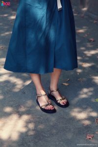 sandale marni aurii