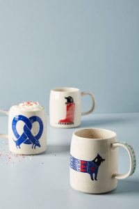 playful pup mug