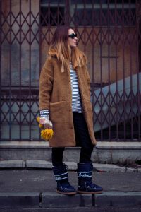 teddy bear coat outfit
