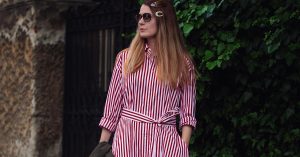 rochie cu dungi