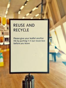 reuse and recycle tate museum