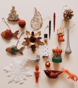 ornamente vintage de brad