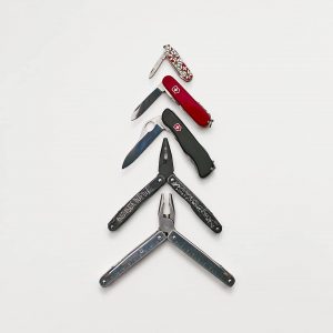 victorinox xmas flatlay
