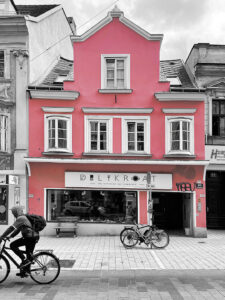 cladire roz din viena