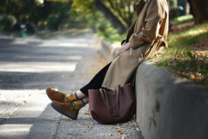 polene cyme bag bend low decon birkenstock and apc trench coat