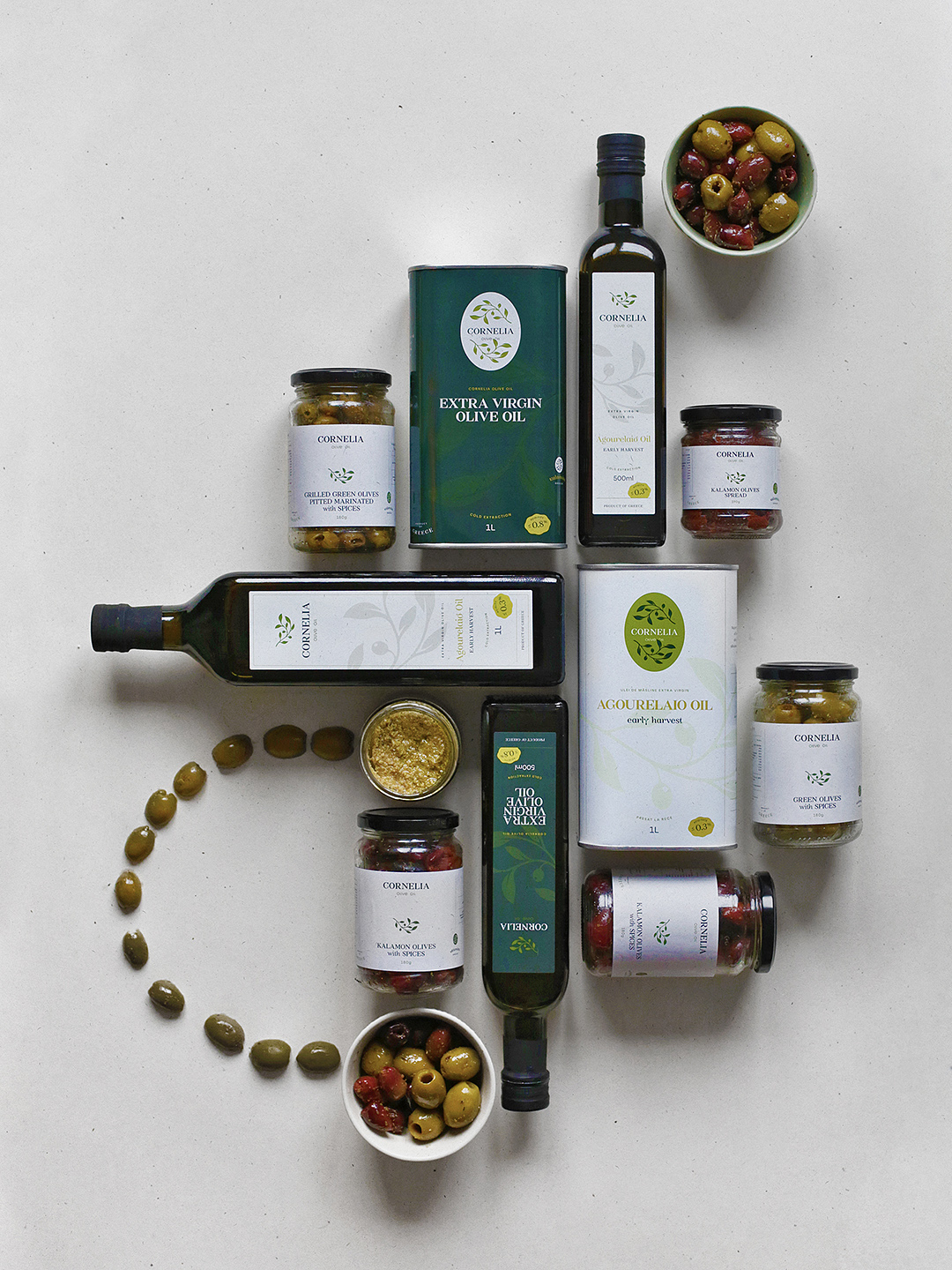 cornelia olive oil masline si ulei de masline